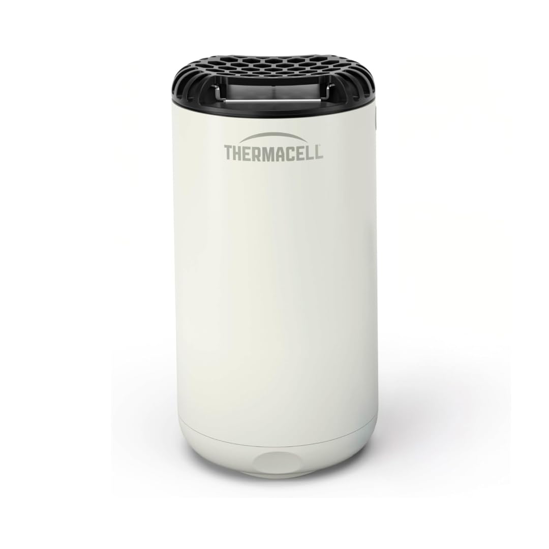 THERMACELL Diffuseur Anti Moustiques et Moustiques Tigres - Extérieur, Jardin, Terrasse - sans Fil, Nomade - Zone de Protection 20m² - Effet Rapide - Inodore - Recharges Non-​Incluses - Blanc