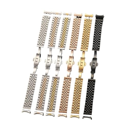 Correa de reloj Run Ken de acero inoxidable para Rolex 7