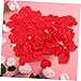FOYTOKI 100pcs Heart Shape Petals Valentine's Day Decor Wedding Bridal Shower Table Favors
