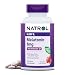 Natrol Melatonin Fast Dissolve Tablets, Helps You Fall Asleep Faster, Stay Asleep Longer, Easy to Take, Dissolves in Mouth, Faster Absorption, Maximum Strength, Strawberry Flavor, 1mg, 200 Count