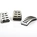 Price comparison product image 9 MOON Stainless steel Car Pedal fit Volkswagen VW Polo Jetta Golf MK4 Bora Beetle Polo 9N Skoda Fabia Rapid Audi A1 A2 A3 TT Only Fit Left Hand Drive Car