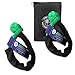 Fort Hill Distributors Soft Shackle 2 Pack - ½” x 22” Off-Road Recovery Kit with Tow Straps & Tow Hooks - Heavy Duty Synthetic Rope for Outdoor Enthusiasts - US Vet Owned, Green, with Bag