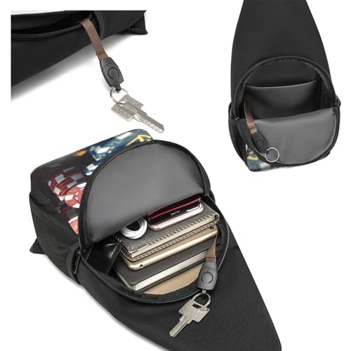Sac à dos à bandoulière pour homme et femme anti-mal de dos