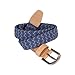 Peppercorn Kids Boys Braided Stretchy Cord Belt - Blue/Grey - Age (8-14 Yr)