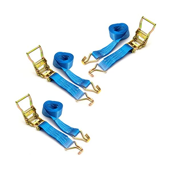 Truck Ratchet Straps 3m x 50mm 2000kg British Trucking