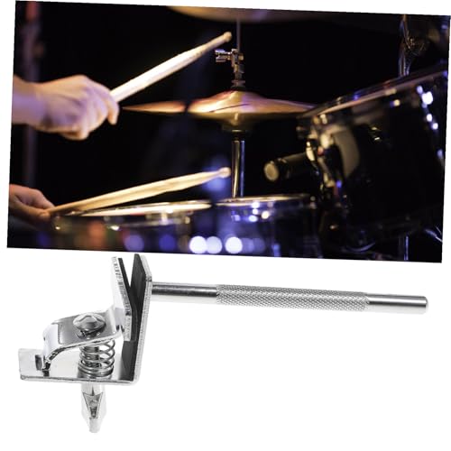 Abrazadera extensible para soporte de cowbell montado en batería, accesorio para percusión y aro de bombo miniatura 4