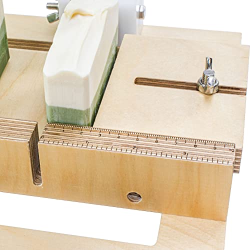 Hepgodin QZ01 Wooden Soap Cutter For Soap Making Supplies Adjustable Wire Slicer Cutting Tool Handmade thumb #1