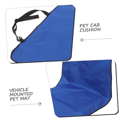BESPORTBLE Capa de assento de carro para cães, tecido Oxford, protetor de assento resistente ao desg