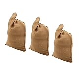 Sacs à pommes de terre - les grands sacs sont parfaits pour les enfants ainsi que pour les événements de la journée des adultes à l'école, aux fêtes et à l'église, tissé