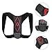 Holibanna Adjustable Posture Corrector for Back and Hunchback Correction Invisible Ergonomic Back Brace with Premium Sponge and PU Leather Comfortable for Men and Women Xl