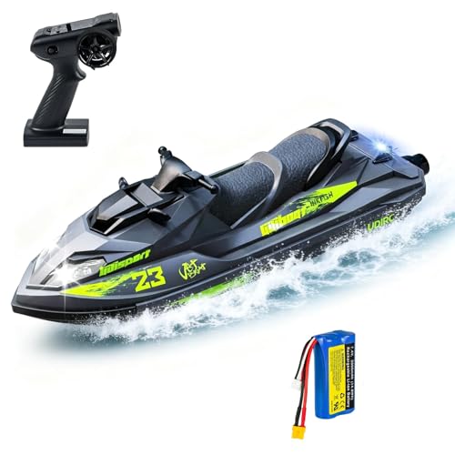 Cheerwing UDI023 RC Boat for Kids & Adults, High Speed 20KM/H Vortex Jet Remote Control Boat for...