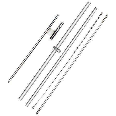 QSUM 11ft Windless Swooper Flag Pole Kit Cover