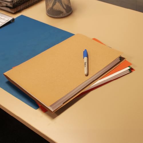 Concord Aktendeckel recycelt gelocht 270 g/m² Folio-Format 100 Stück grün
