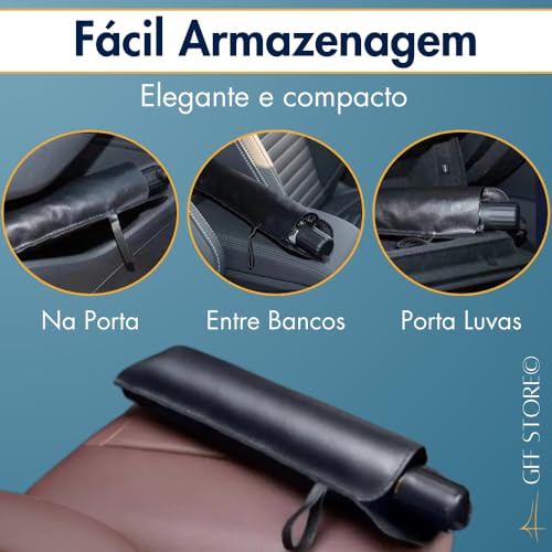 Protetor Solar Para-brisa Carro Dobrável Quebra Sol Retrátil com Proteção UV e Isolamento Térmico Gu
