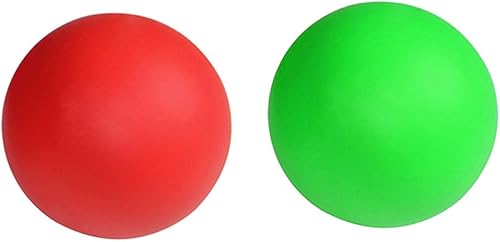 Hockey 2 unids Masaje Bolas de tejido profundo airhockey Bolas de tensión miofascial Bolas de yoga masajeador de pies Masajeadores para pies Fascia