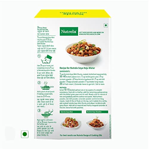 Nutrela, Soya Mini Chunks, 200 Grams(gm)