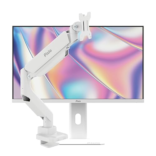 Image of Pixio PX257 Hayabusa White 24.5 inch (24 inch / 25 inch Equivalent) 300Hz Refresh Rate FHD 1080p Resolution Fast IPS Panel 1ms GTG Response Time Gaming Monitor with PS2S White Ultrawide Heavy-Duty Pre