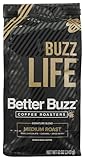 Better Buzz Life Blend (Buzz Life) Whole Bean Coffee Medium Roast, 12 Ounce (Pack of 1), Small Batch Roasted Arabica Coffee Beans, Dark Chocolate Notes