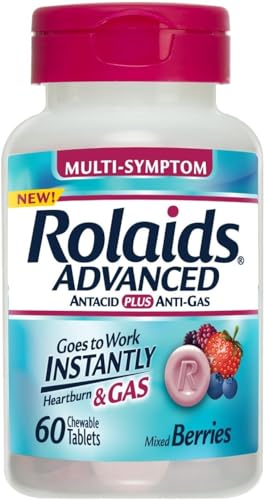 Rolaids Adv Tabs Mixed Be Size 60ct Rolaids Advanced Tabs Mixed Berry 60ct