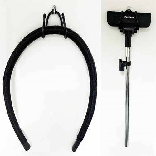 2 Stück Staubsaugerschlauchhalter Vakuumkopfhalter Aufhänger Wandhalterung Staubsauger Ständer Aufbewahrungsregal für Kanister Staubsauger Shop Garage Staubsauger – W-Stil