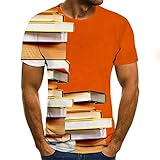 Photo Gallery visiono t-shirt 3d,stampa estiva creativa 3d t-shirt personalità minimalista libro modello girocollo t-shirt moda manica corta adatta per fitness casual run, m Photo Gallery visiono t-shirt 3d,stampa estiva creativa 3d t-shirt personalità minimalista libro modello girocollo t-shirt moda manica corta adatta per fitness casual run, m
