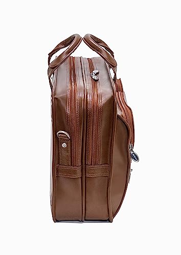 McKleinUSA Men's Wheeled Detachable Briefcase-Clinton, Brown4