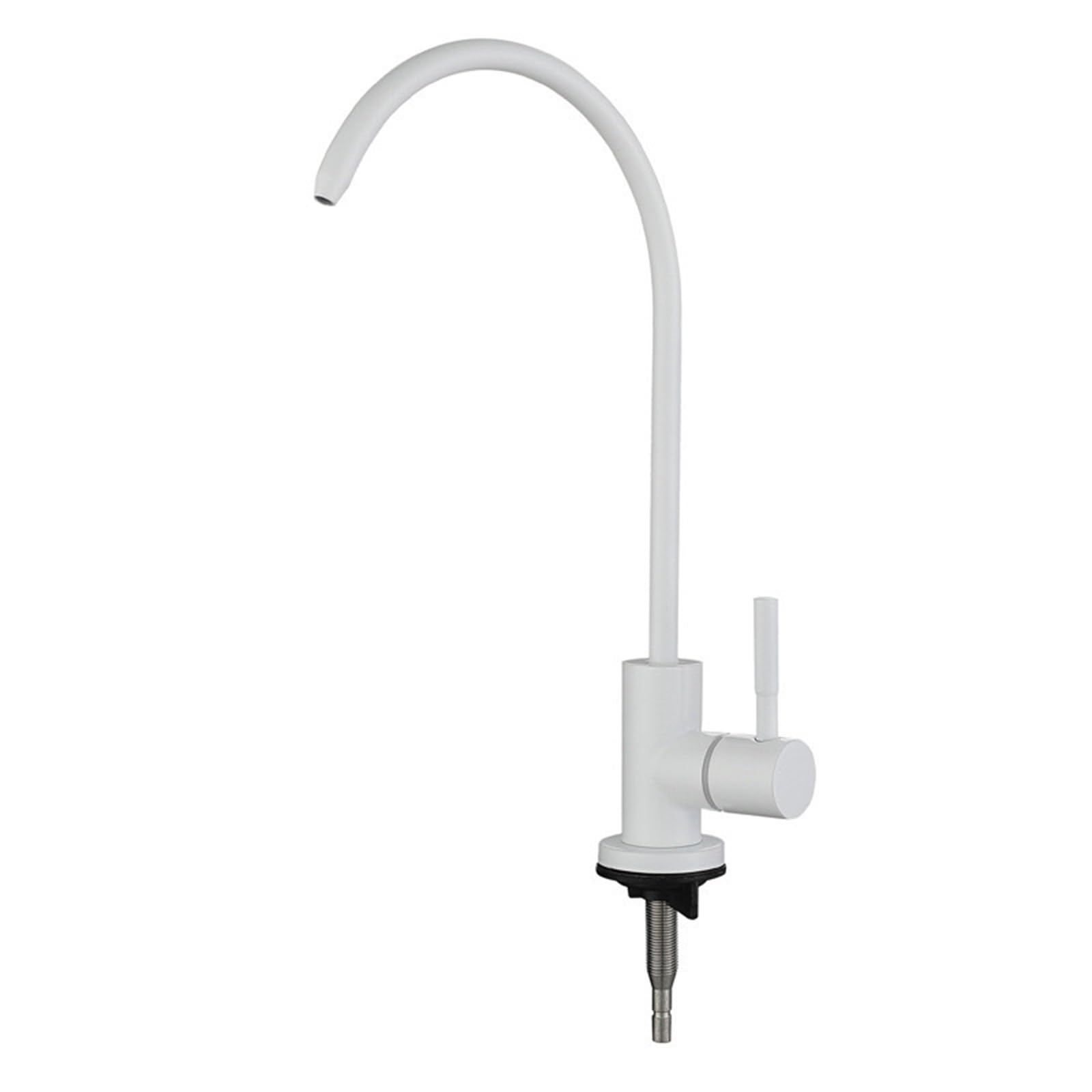 Ywjfsa White Filter Tap Kitchen Unit Drinking Water Faucet Tap Kitchen Sink Faucets Stainless Steel 1/4,