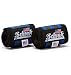 Schiek Heavy Duty Rubber Reinforced Wrist Wraps (Blue) (18")