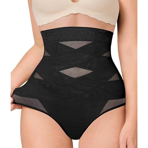 RDSIANE Womens Shapewear Tummy Control Butt Lifting Panties High Waisted Shapewear - Black,Large Cover