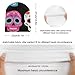 Fashion Beanie Cap with Elastic Band Oversized Hats Cap Soft Touch Windproof Headwear Skull Hat for Ski Skat Travel, Multipurpose Scarf Hat, Sugar Skull Flower Floral Art