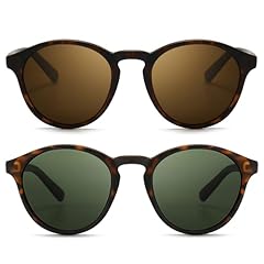 2 Pack (Polarized): Amber/Brown+ Amber/Green