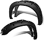 DNA Motoring WF-81009-MBK 4pcs Pocket-Riveted Design Wheel Fender Flares