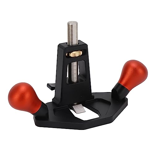 Plan de Routeur en Bois, Anodisation Oxydation CNC Finition Bord Détail de Finition Fraisage à la Main Coupe Rabot pour la Réparation de Meubles