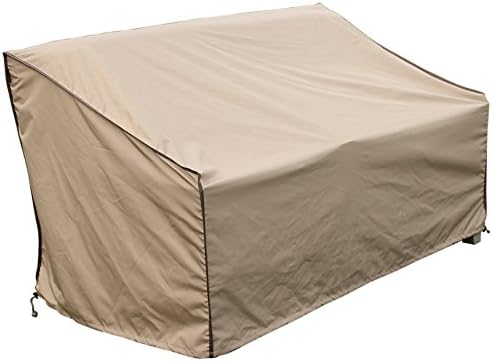 SORARA 3 Seat Sofa Cover Outdoor Lounge Porch Furniture Cover, Water Resistant, Brown