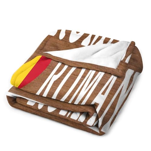 Couverture douce Roumanie grand format pour ne plus avoir froid