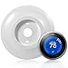 7.27in Wall Plate Bracket Cover for Nest Thermostat E Nest Thermostat 1st 2nd and 3rd Generation (White)