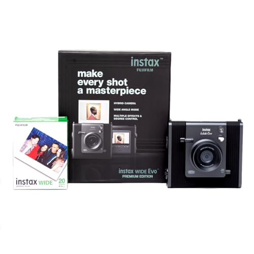 Fujifilm Instax Wide Evo Premium Edition Combo Box with 20 Shots ...