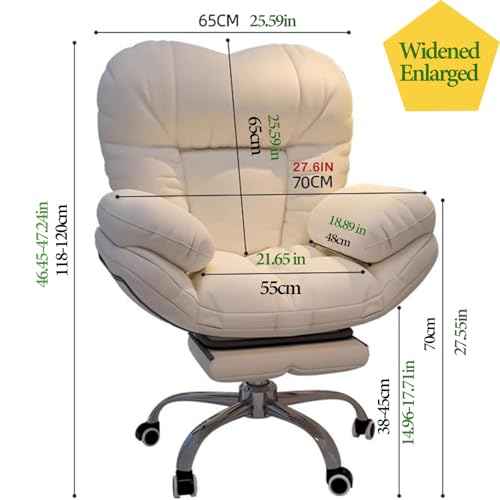 Chaise inclinable de jeu de bureau à dossier haut et siège de direction - 3
