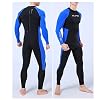 bestgift Diving Suit Men and Women Thin Section Quick-Drying Swimsuit one-Piece surf Sun Protection