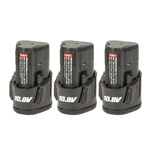 10.8Vリチウムイオンバッテリ3個組 TBP108V15A-SET バッテ