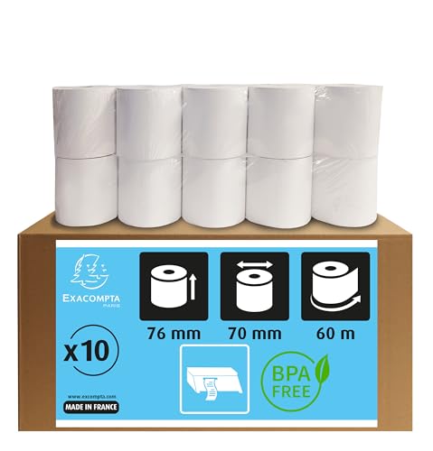 Bobines pour balance thermique 76mm pour imprimer vos tickets