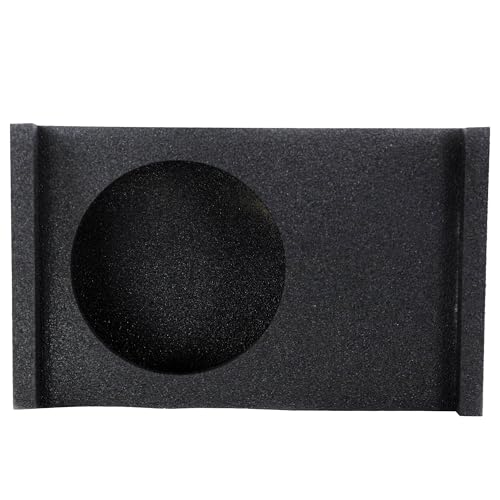 QPower Single 12-Inch Downfire or Behind-Seat Speaker Box, Features 0.75 Cubic Feet of Airspace...