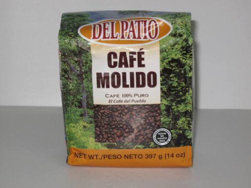 Del Patio Cafe Molido (Ground Coffee) 14 Oz.