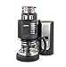 KRUPS KM7005 Grind and Brew Coffee Maker with Stainless Steel Conical Burr Grinder, 10-cup, Black