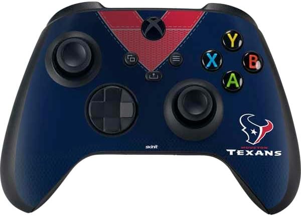 Skinit Decal Gaming Skin Compatible with Xbox Series X Controller - Officially Licensed NFL Houston Texans Design