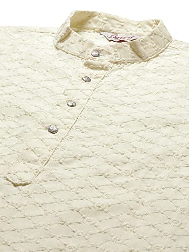 Image of Jompers Men's Embroidered Straight Kurta Pyjama Set.
