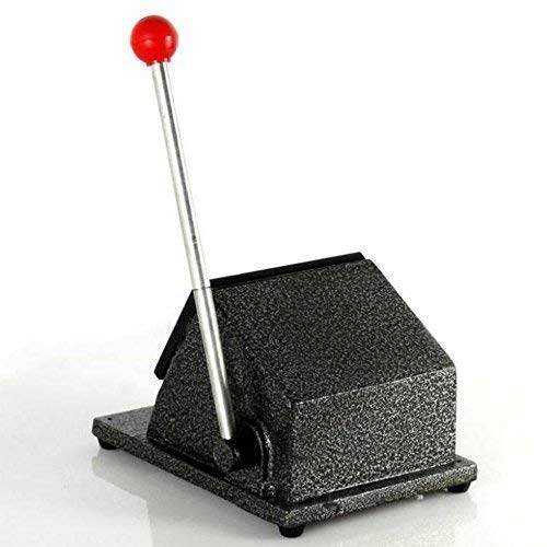 KANABEE Heavy Duty PVC ID Card Die Cutter Full Metal Body Round Corner Photo ID Card and Die Cutter Multicolor (Standard Size, 6kg) 4