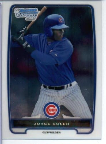2012 Bowman Chrome Prospects Baseball Card #BP120 Jorge Soler?