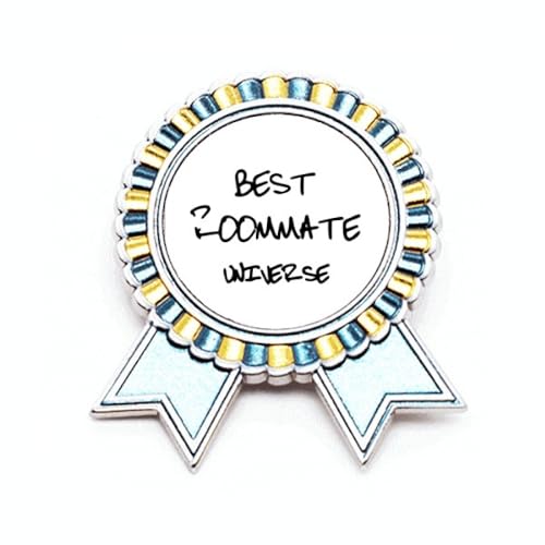 Broche diplôme colocataire en métal taille M pour la photo de fin d'études