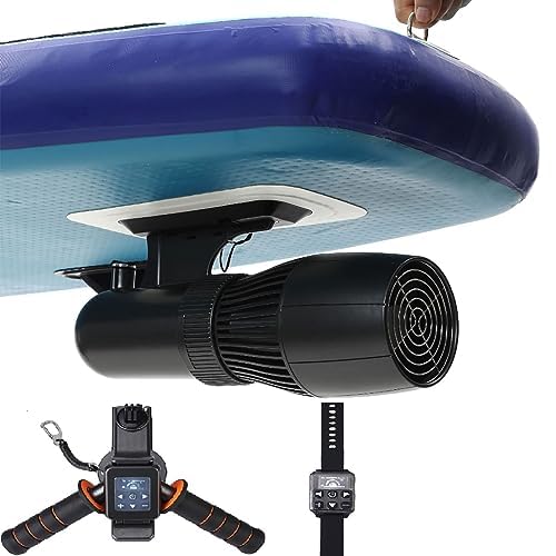 WJW 水中スラスター、500W 水中スクーター SUP サーフボードに適したシースクーター 取り外し可能なバッテリー 10000mAh 60 分 ウォータースポーツ プール シュノーケリング 海の冒険の商品画像（Amazon）